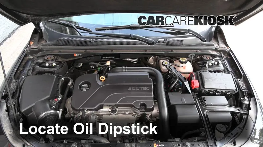 2019 Chevrolet Malibu LS 1.5L 4 Cyl. Turbo Aceite Controlar nivel de aceite